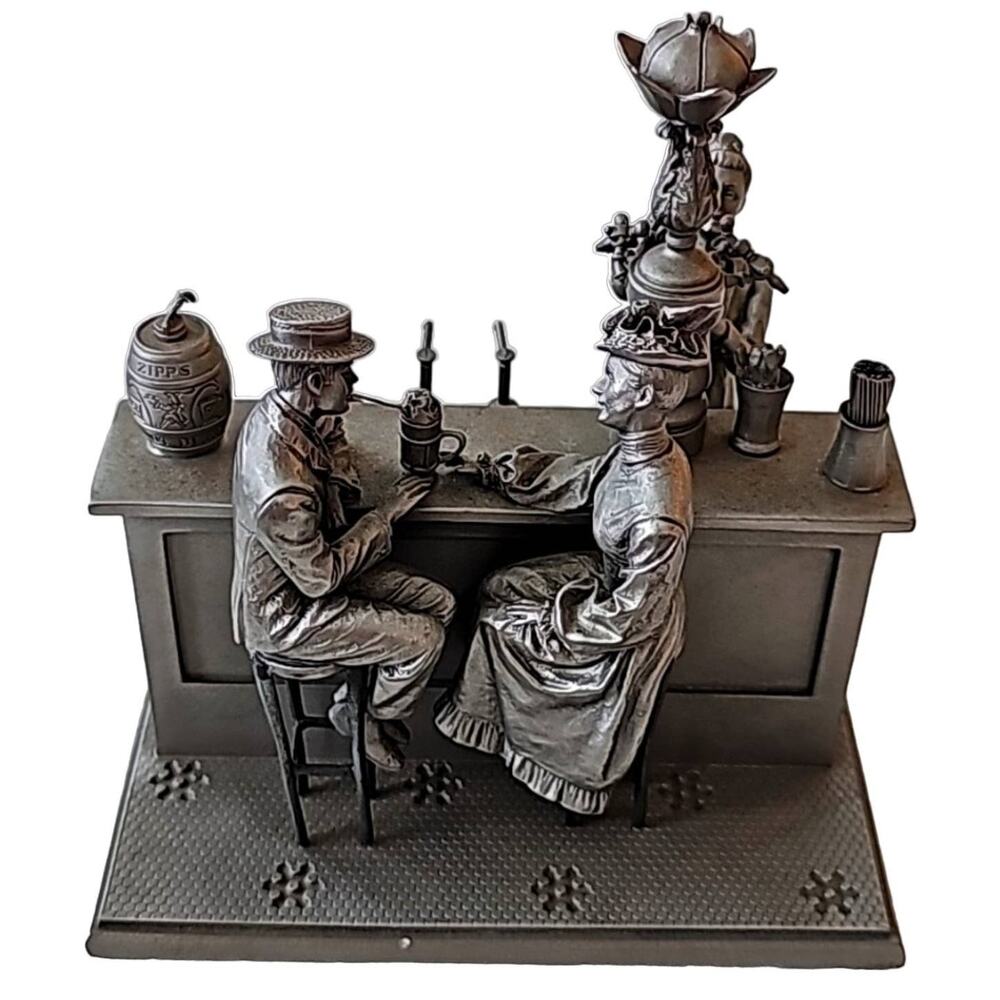 Vintage 1977 The Soda Fountain by Albert Ciriaco Limited Edition Franklin Mint